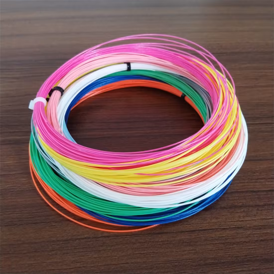 High Quality Nylon Tennis String, 220 M a Reel, Badminton Racket String